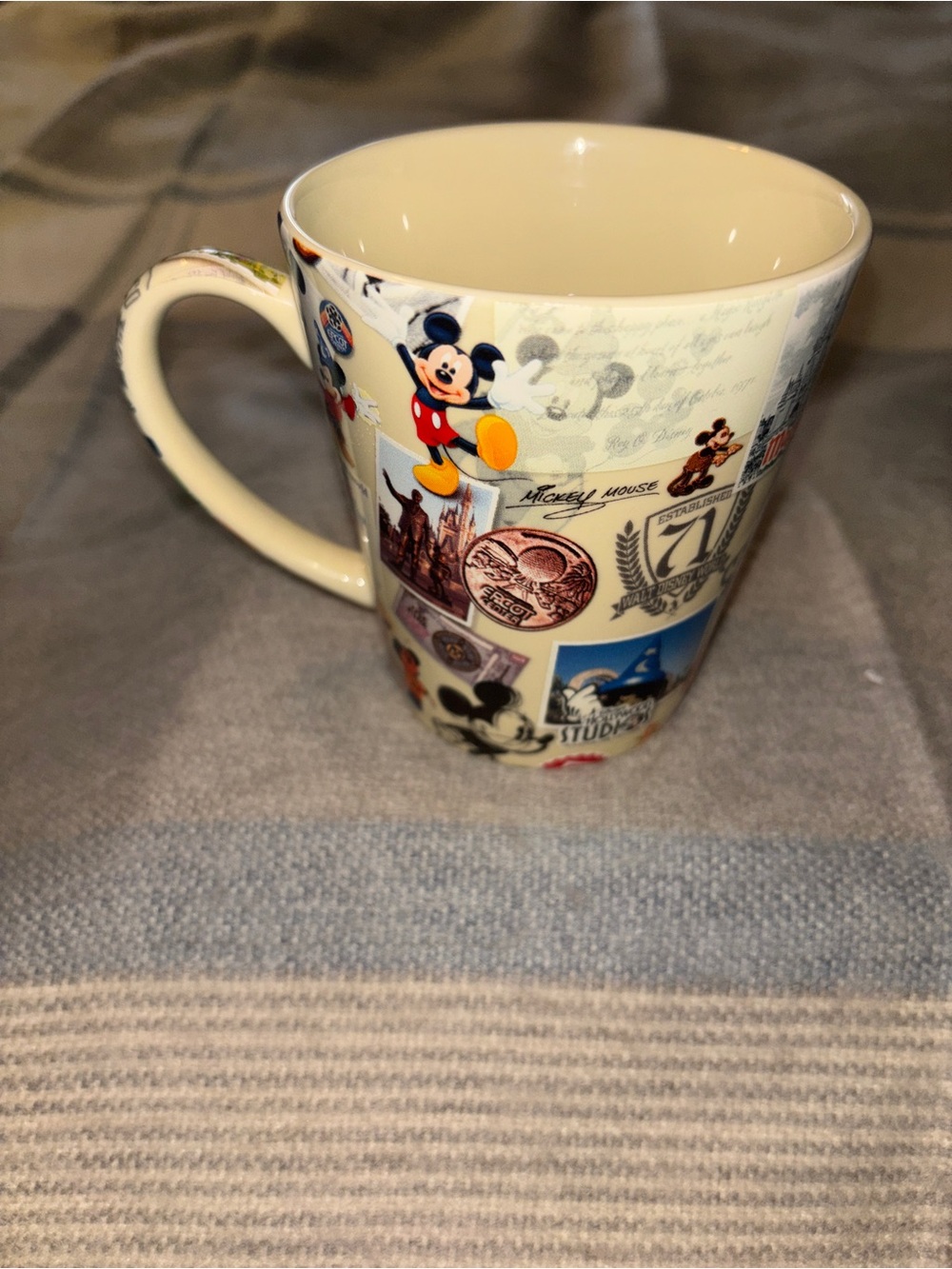 Disney Parks Walt Disney World Magic Kingdom 40th Anniversary Ceramic Mug